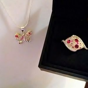 Sterling Silver 925 Pendant and Necklace